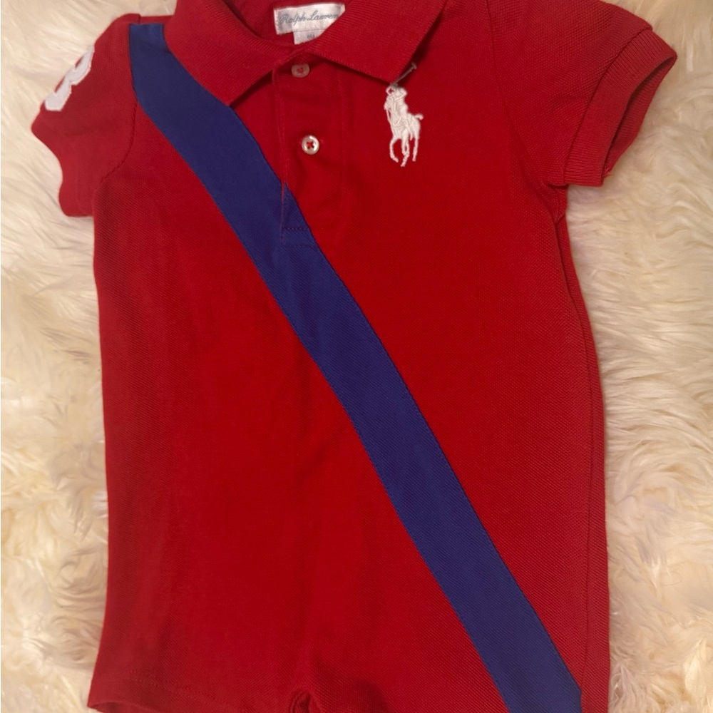 Polo by Ralph Lauren Baby Boy Romper